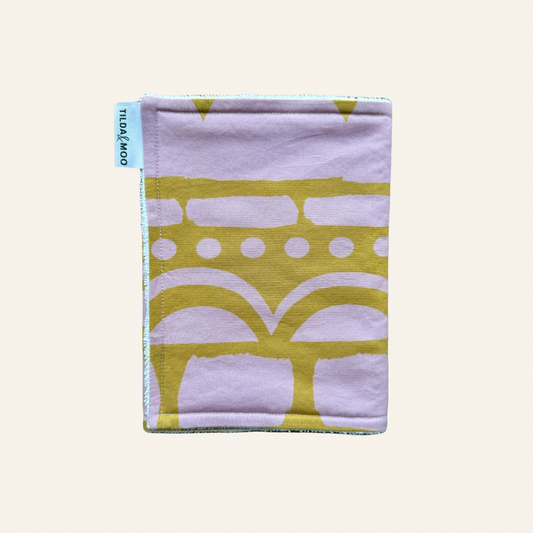 Stampa Mustard & Lilac | Burp Cloth