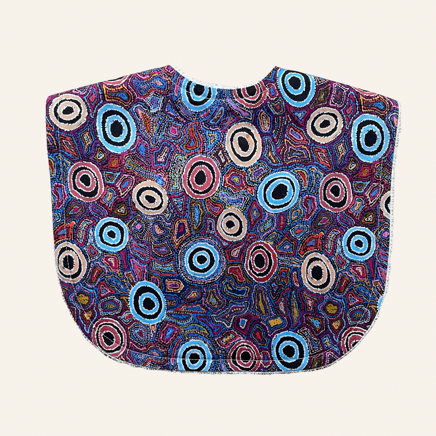 Warlukurlangu Joy Nangala Brown Yumari Jukurrpa | Classic Bib