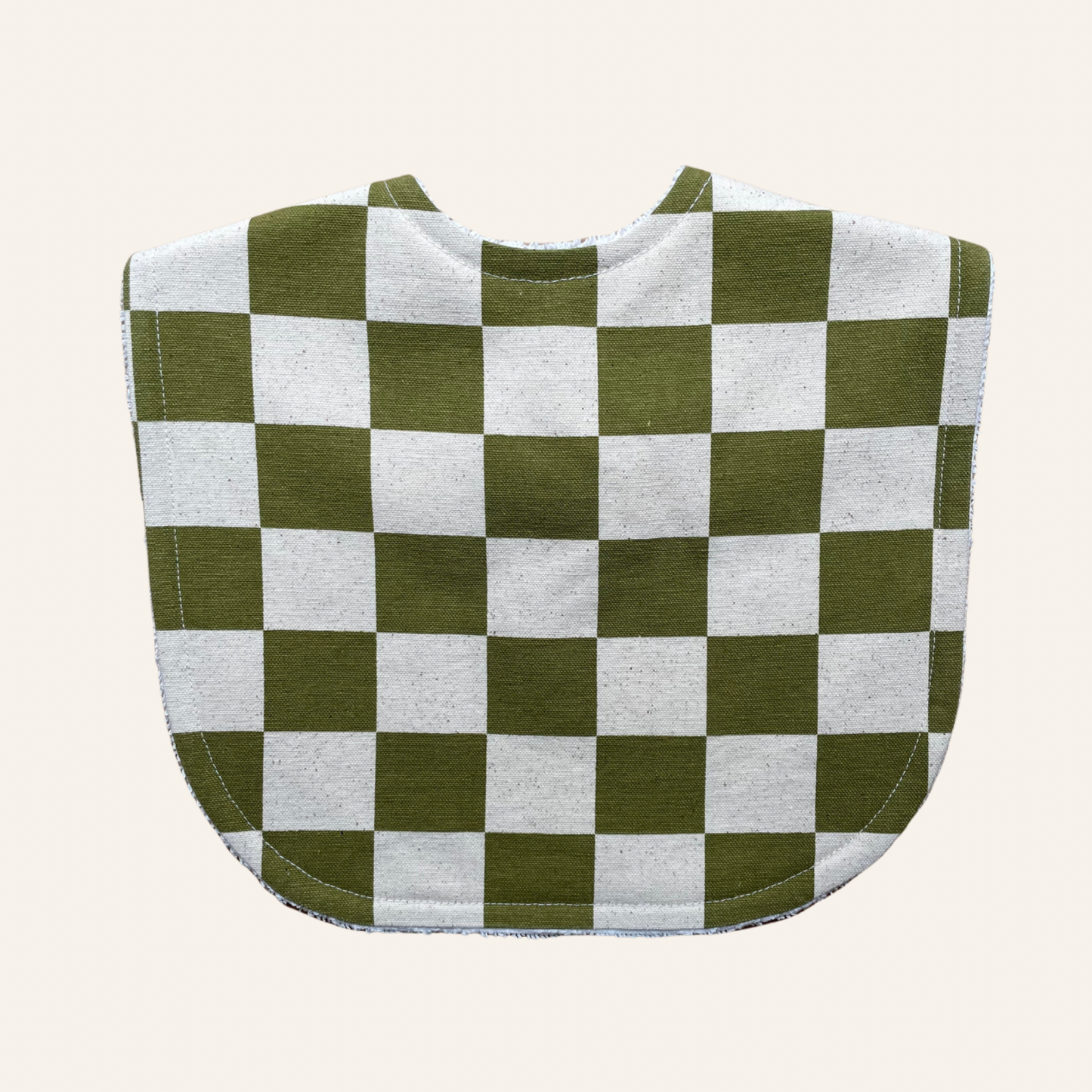 Vintage Check Olive | Classic Bib