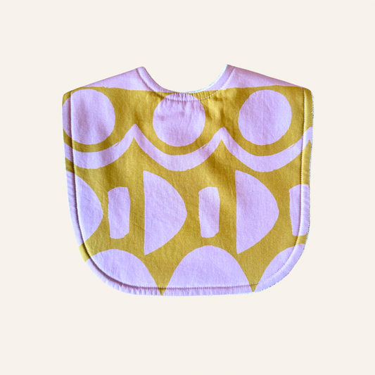 Stampa Mustard & Lilac | Classic Bib