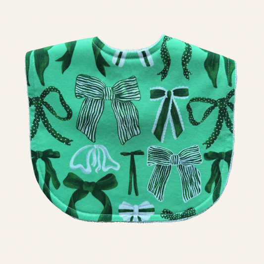 Bows Green & Green | Classic Bib