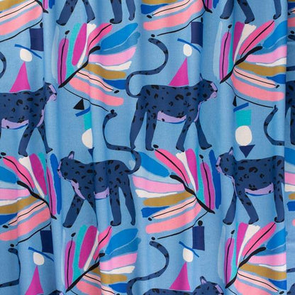 Jungle Juggle Blue by Lillian Farag | Classic Bib