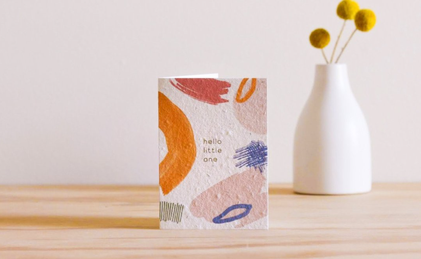 Hello Little One | Blooming Card
